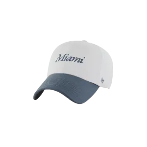 '47 Brand Miami HEAT Cream Cleanup Dad Hat