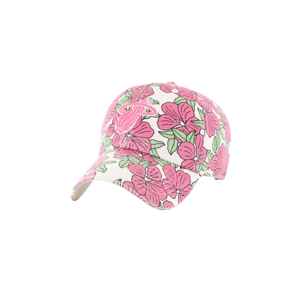 '47 Brand Miami HEAT Floral Women's Cleanup Hat