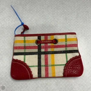 Accessory Luxury Designer Tag By Burberry, Size: Small
