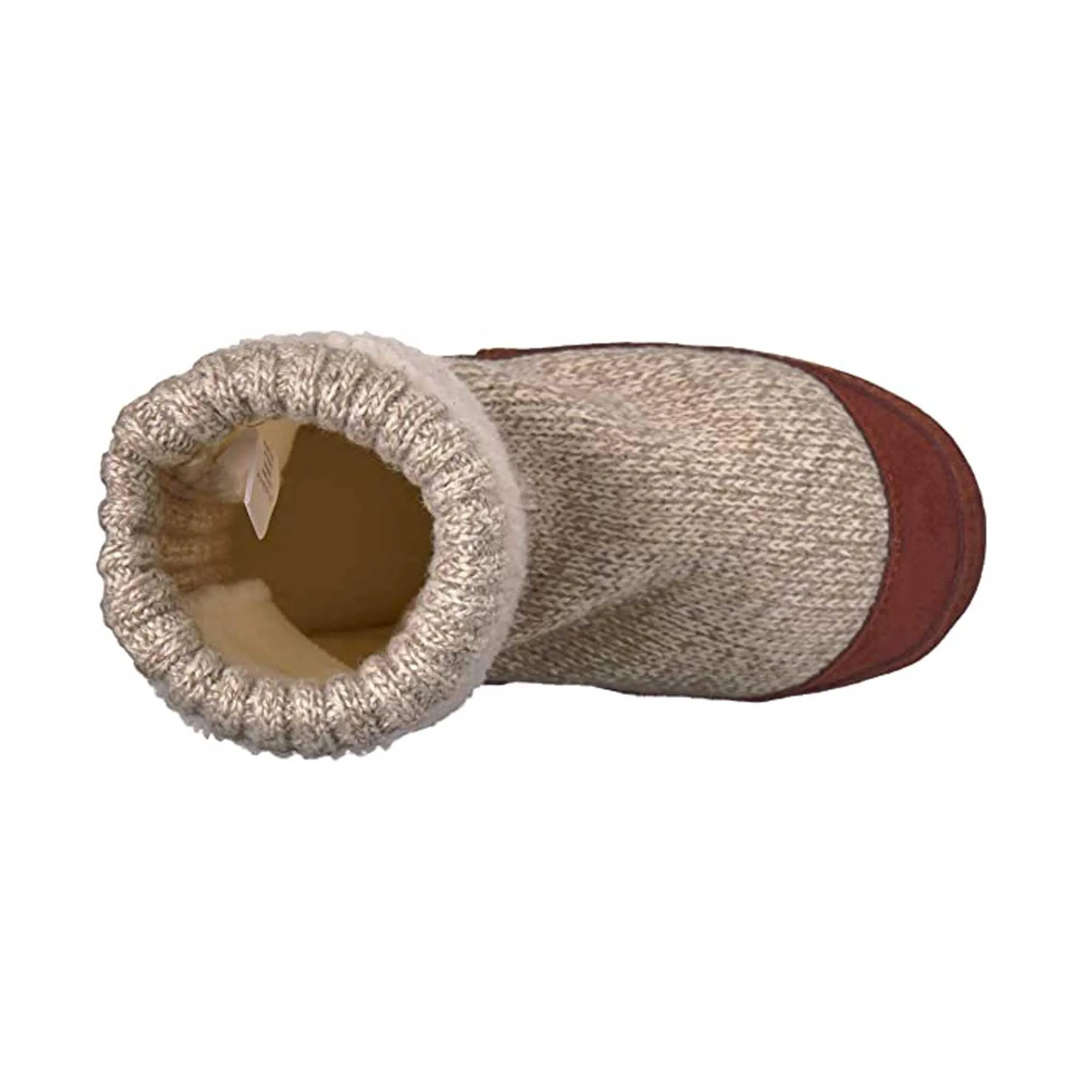 Acorn Kid's Slouch Boot Slippers - Comfort Buff Popcorn, K5/6 | A18703ACC5-6