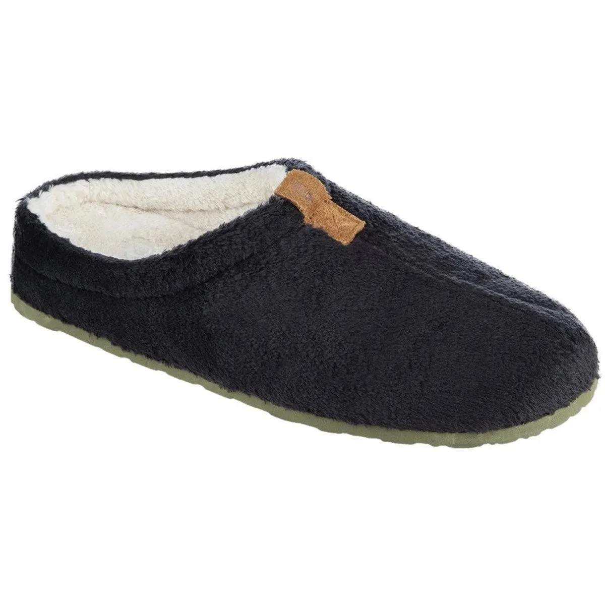 Acorn Women's Spa Slipper - Algae-Infused EVA footbed, Black - Size S | A20155BLKWS