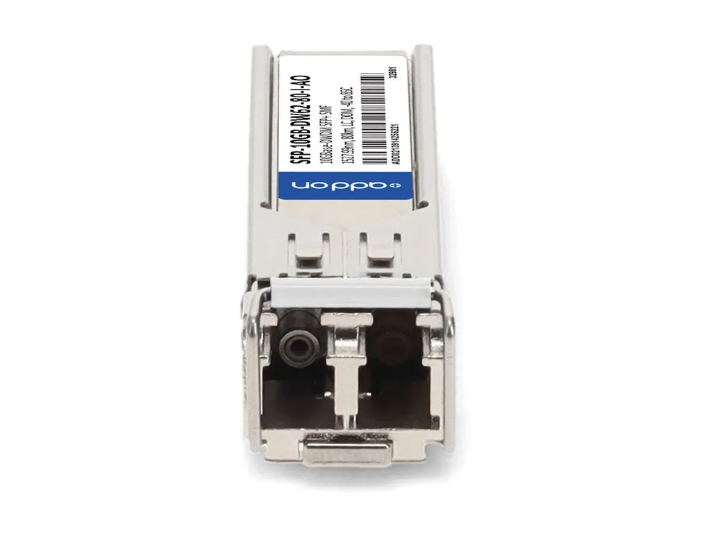 AddOn - SFP  transceiver module - 10GbE - 10GBase-DWDM - LC single-mode - up to 49.7 miles - channel: 62 - 1527.99 nm - TAA Compliant SFP-10GB-DW62-80-I-AO