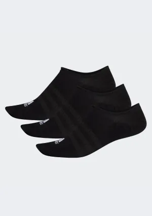Adidas 3 Pack Socks No Show