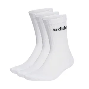 adidas Linear Crew Cushioned 3 Pairs Unisex Socks