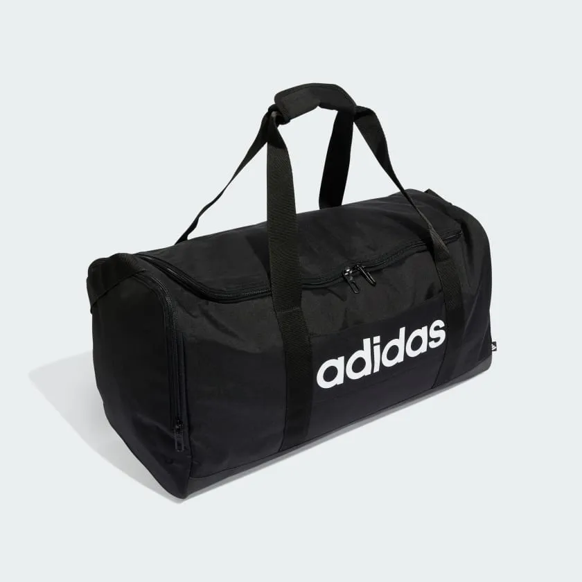 ADIDAS LINEAR DUFFLE MEDIUM BLACK BAG