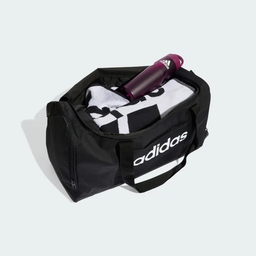 ADIDAS LINEAR DUFFLE MEDIUM BLACK BAG