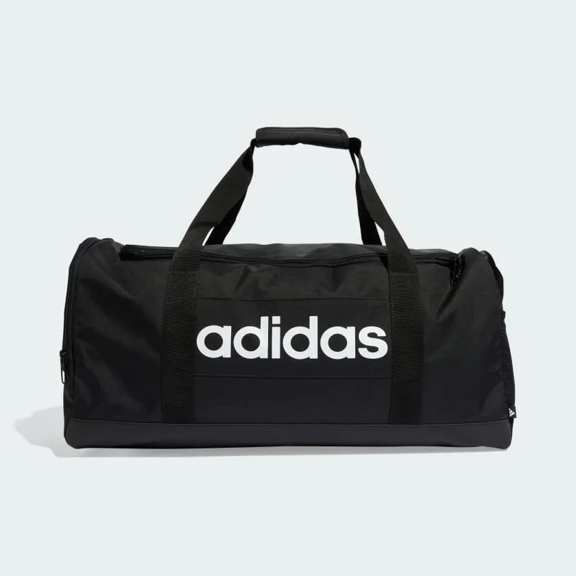 ADIDAS LINEAR DUFFLE MEDIUM BLACK BAG