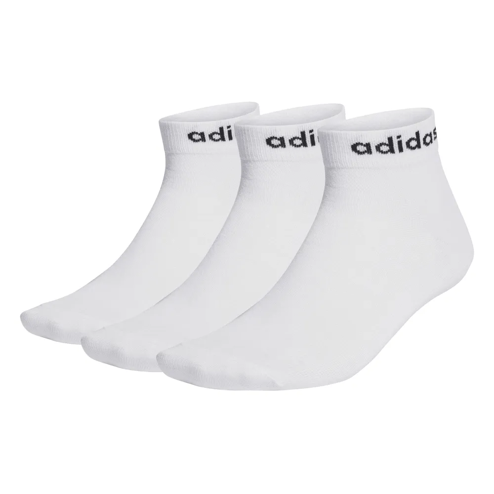adidas Think Linear 3 Pairs Unisex Ankle Socks
