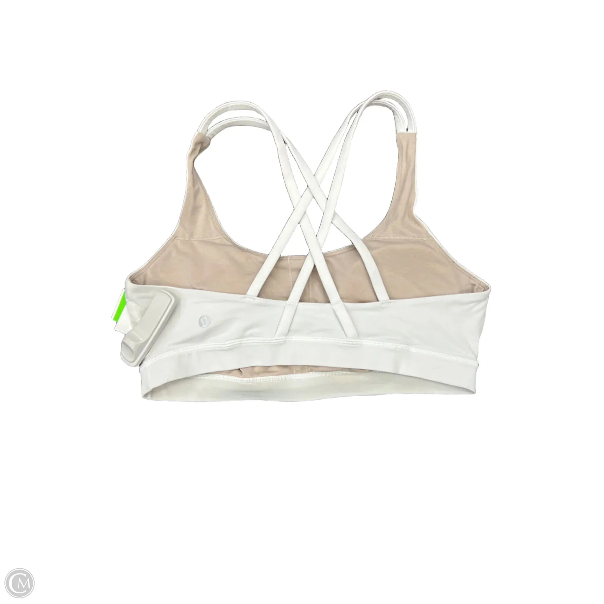 Athletic Bra By Lululemon In White, Size: 10