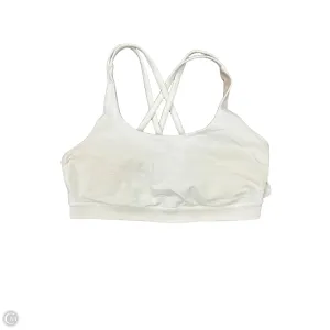 Athletic Bra By Lululemon In White, Size: 10
