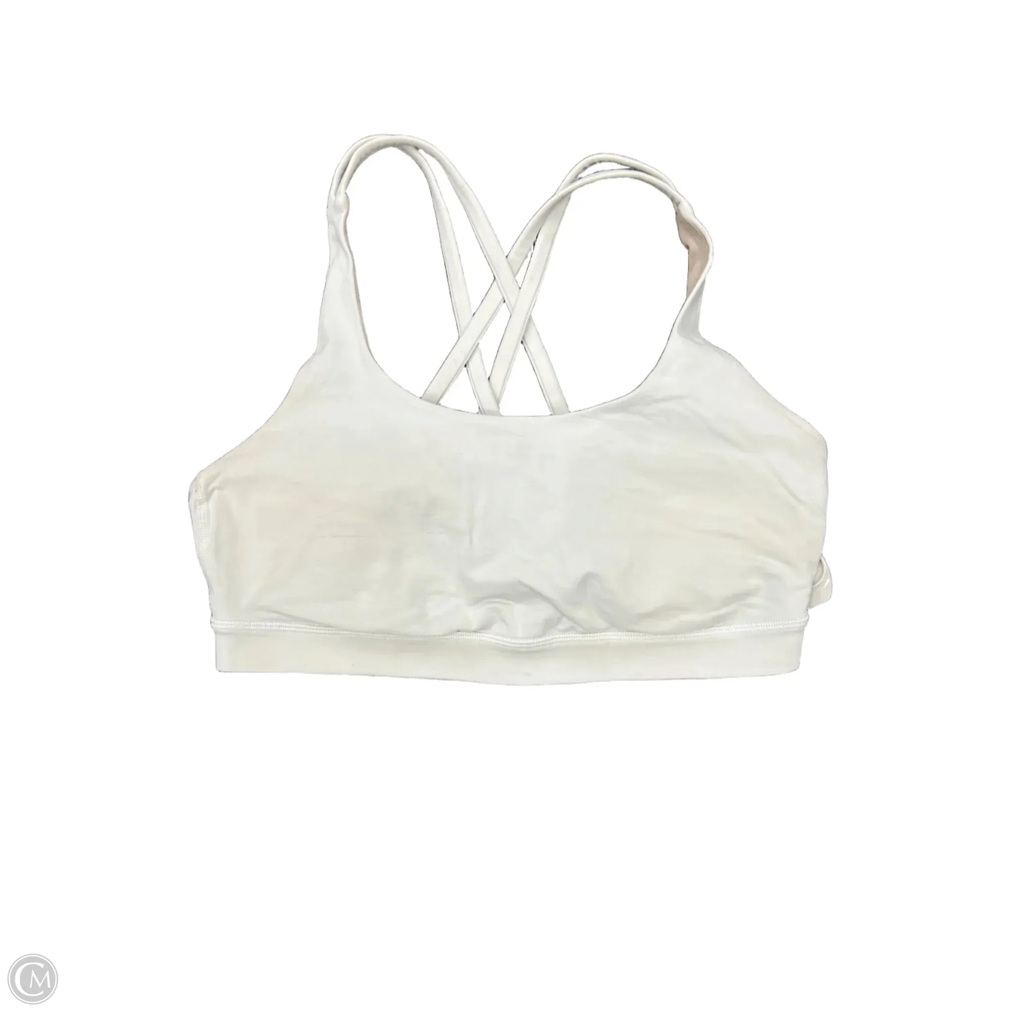 Athletic Bra By Lululemon In White, Size: 10