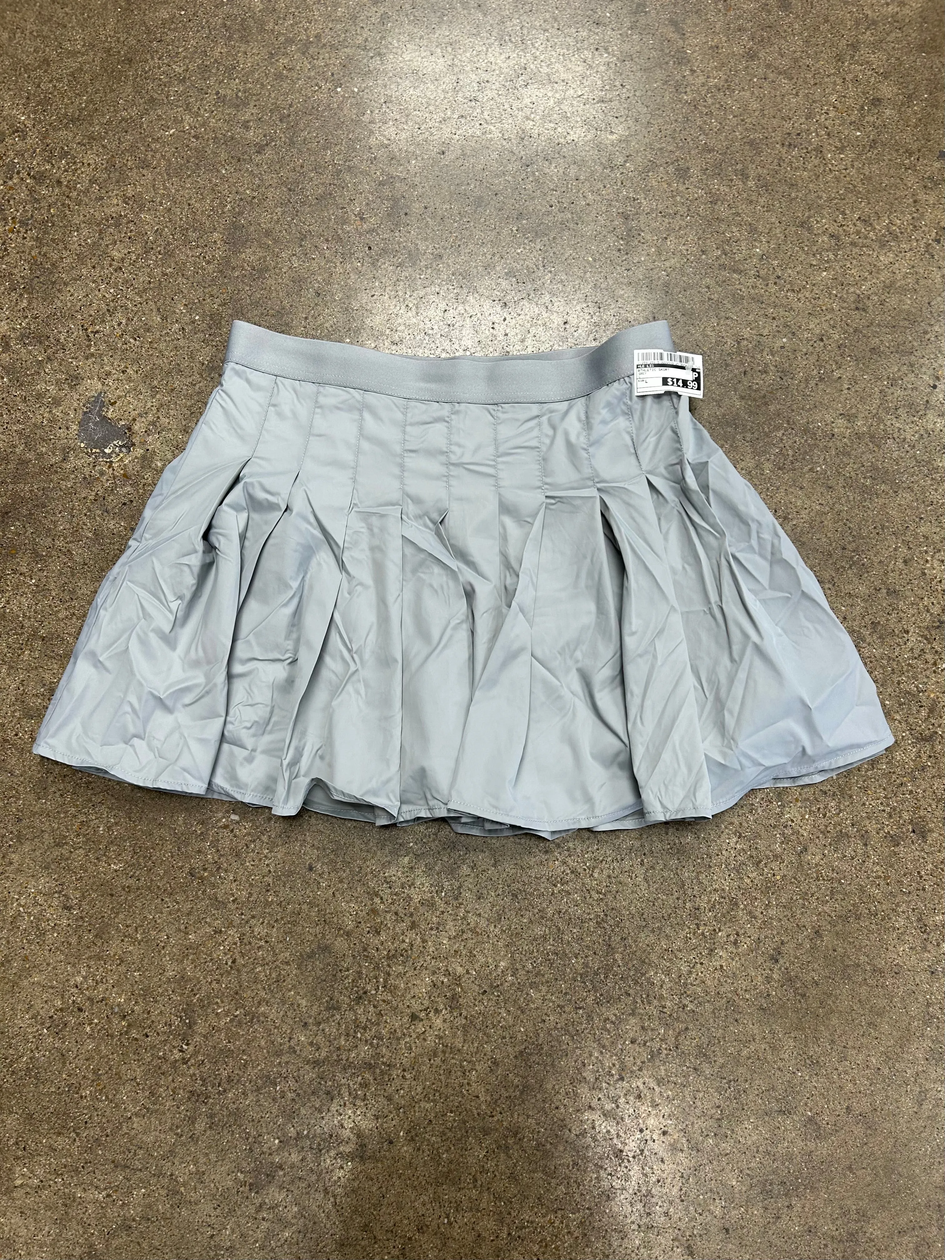 Athletic Skort By Le Lis In Grey, Size:L