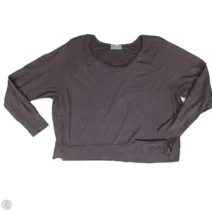 Athletic Sweatshirt Crewneck By Athleta In Brown, Size: 2x