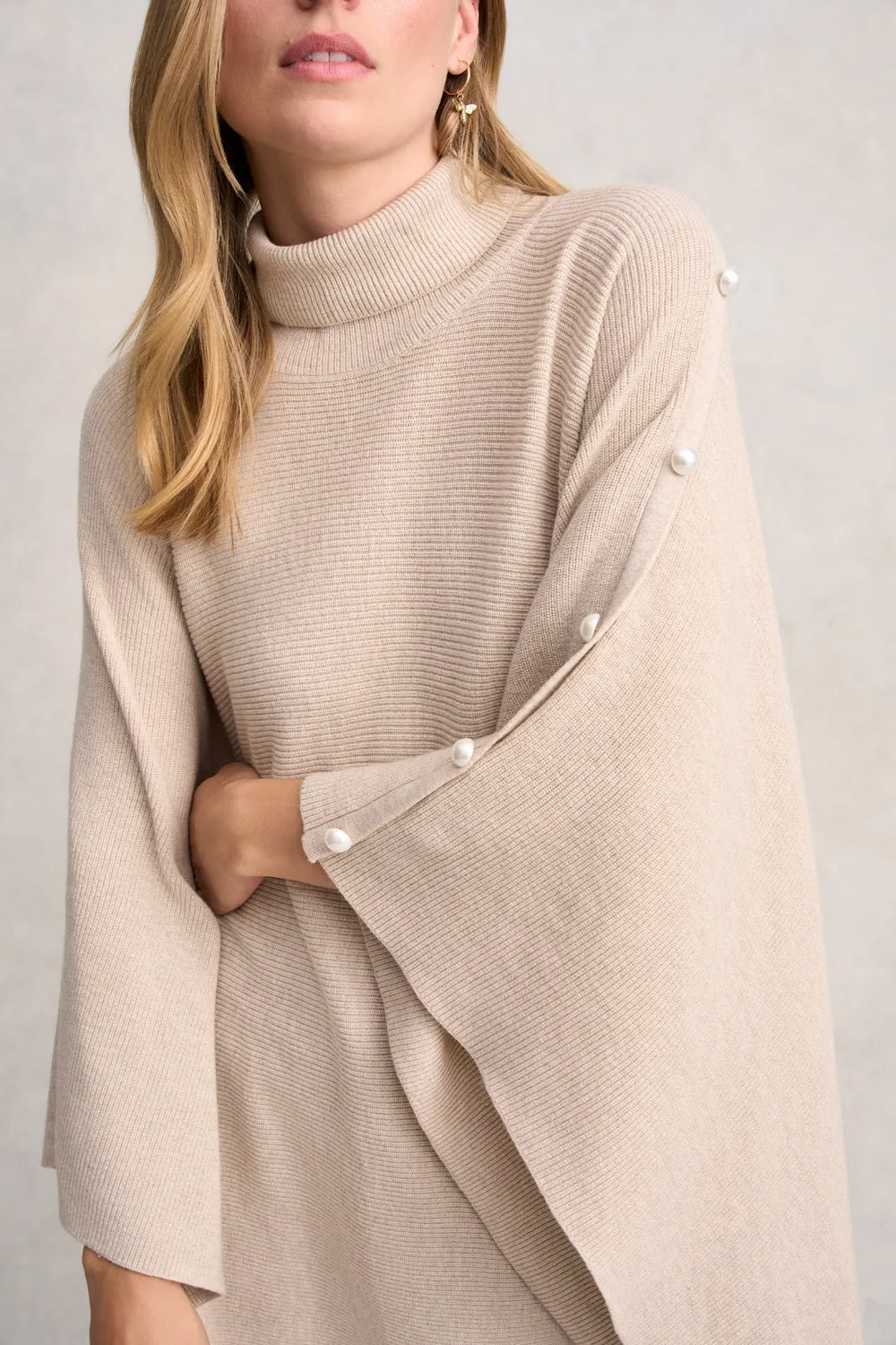 Biscotti Wool Poncho