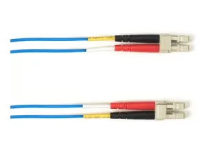 Black Box - Patch cable - LC multi-mode (M) to LC multi-mode (M) - 0.91 m - fiber optic - duplex - 50 / 125 micron - OM4 - halogen-free FOLZHM4-LCLC-BL-3