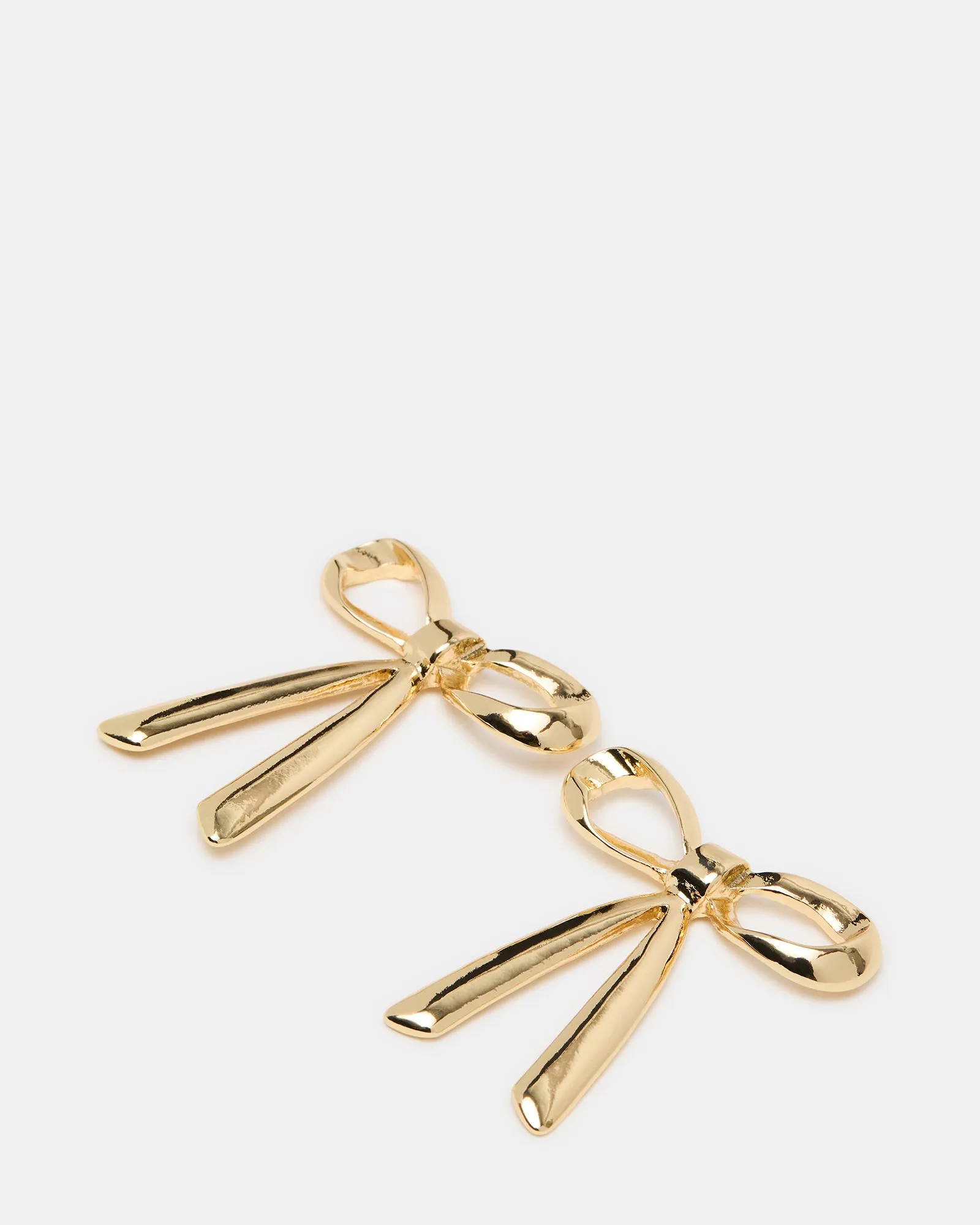 BOW EARRINGS GOLD