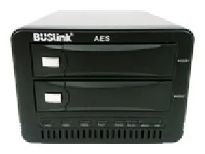 BUSlink CSX-40TB2G2KKB - Hard drive array - 40 TB - 2 bays - HDD 20 TB x 2 - SATA 6Gb/s, USB 3.2 Gen 2 (external) - TAA Compliant