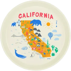 California Round Tray
