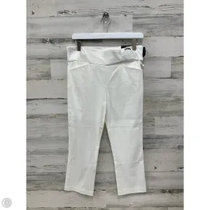 Capris By Maurices In White, Size: M
