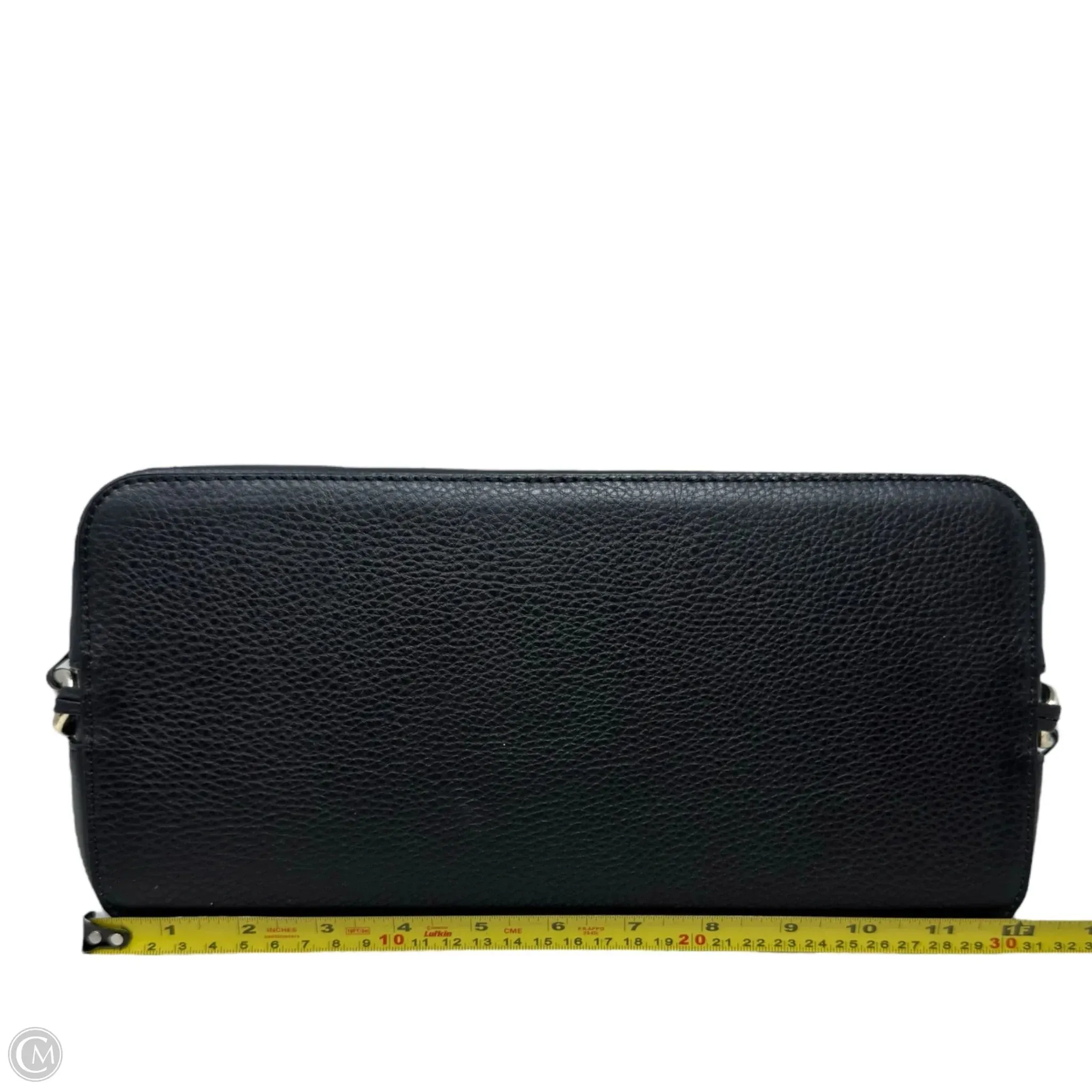 Chain Detail Handbag Leather By Antonio Melani, Size: Large