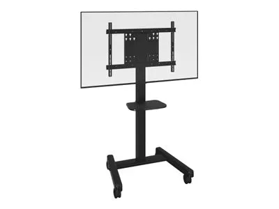 Chief FIT Series - Cart - for interactive flat panel - mobile - black - screen size: 55-86"" RFCUB