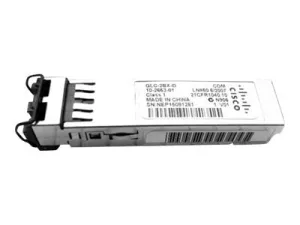 Cisco - SFP (mini-GBIC) transceiver module - 1GbE - 1000Base-BX80-U - LC/PC single-mode - up to 49.7 miles - 1480-1500 (TX) / GLC-BX80-U-I-RF