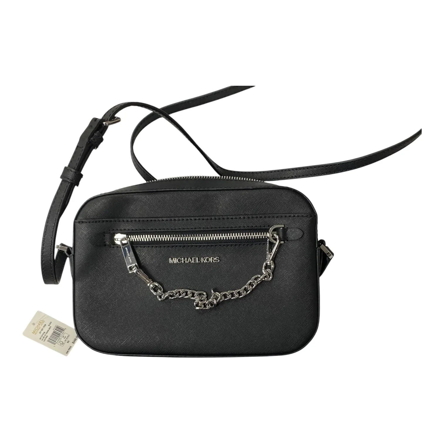 Crossbody Designer By Michael Kors In Black, Size:Small