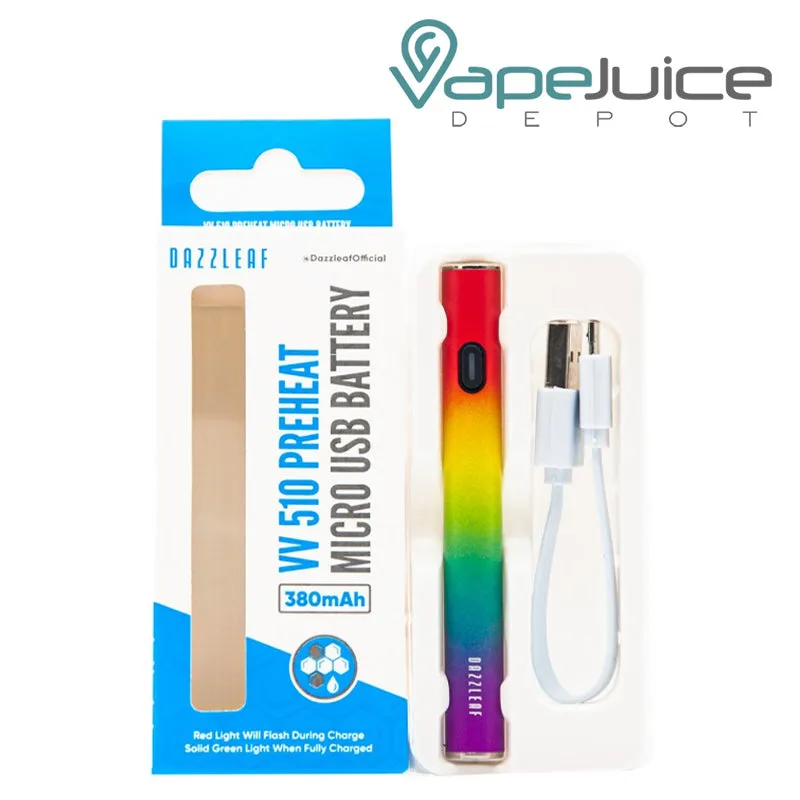 DazzLeaf VV 510 Preheat Micro USB Battery