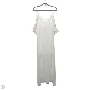 Dress Casual Maxi By Cmb In White, Size: M