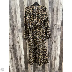 Dress Casual Maxi By Cmf In Animal Print, Size: Xxl