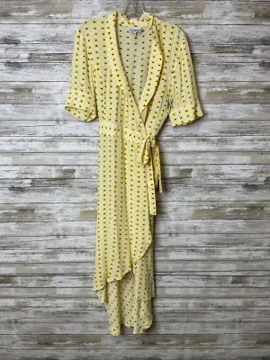 Dress Casual Maxi By Ganni In Yellow, Size:L