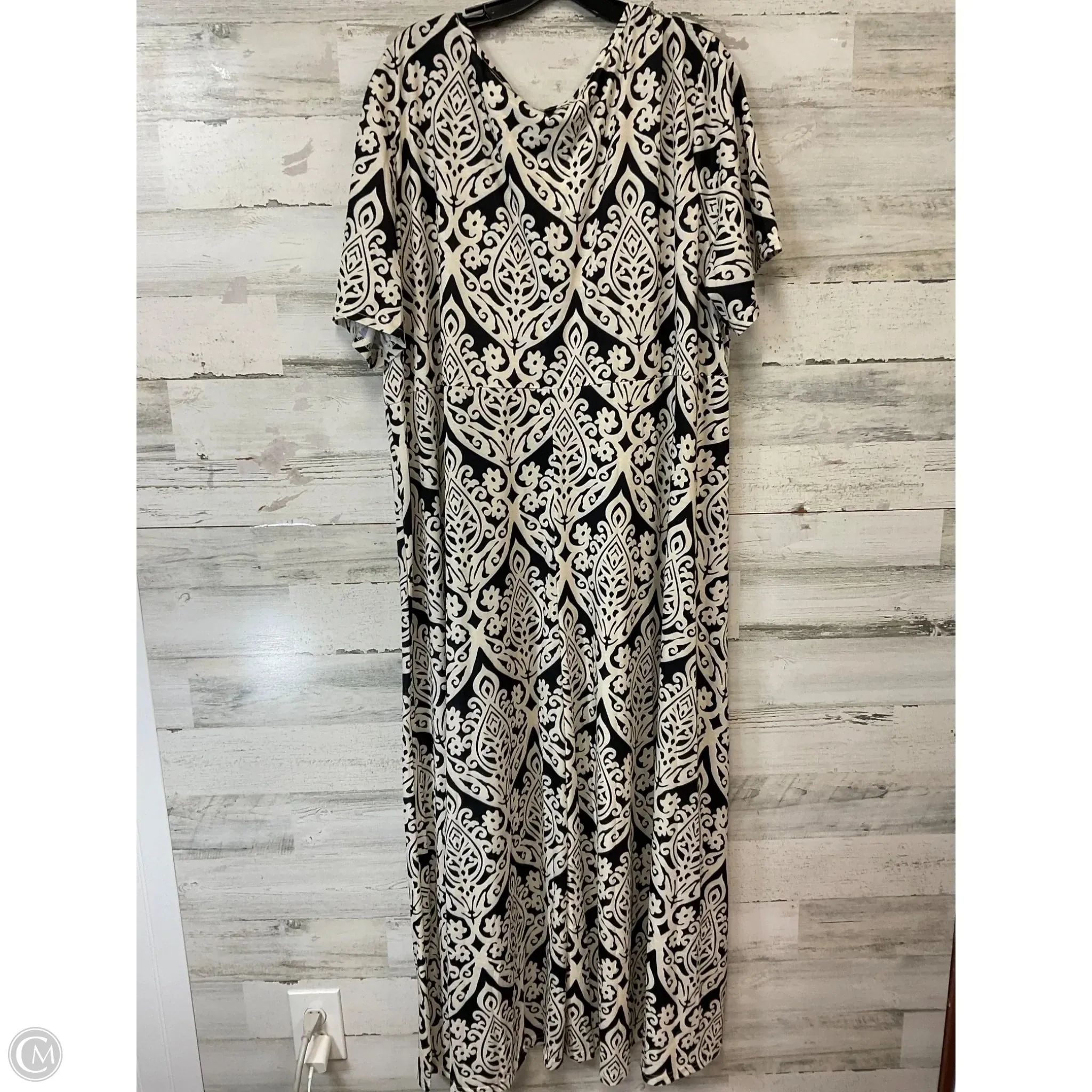 Dress Casual Maxi By Misslook In Black, Size: 4x