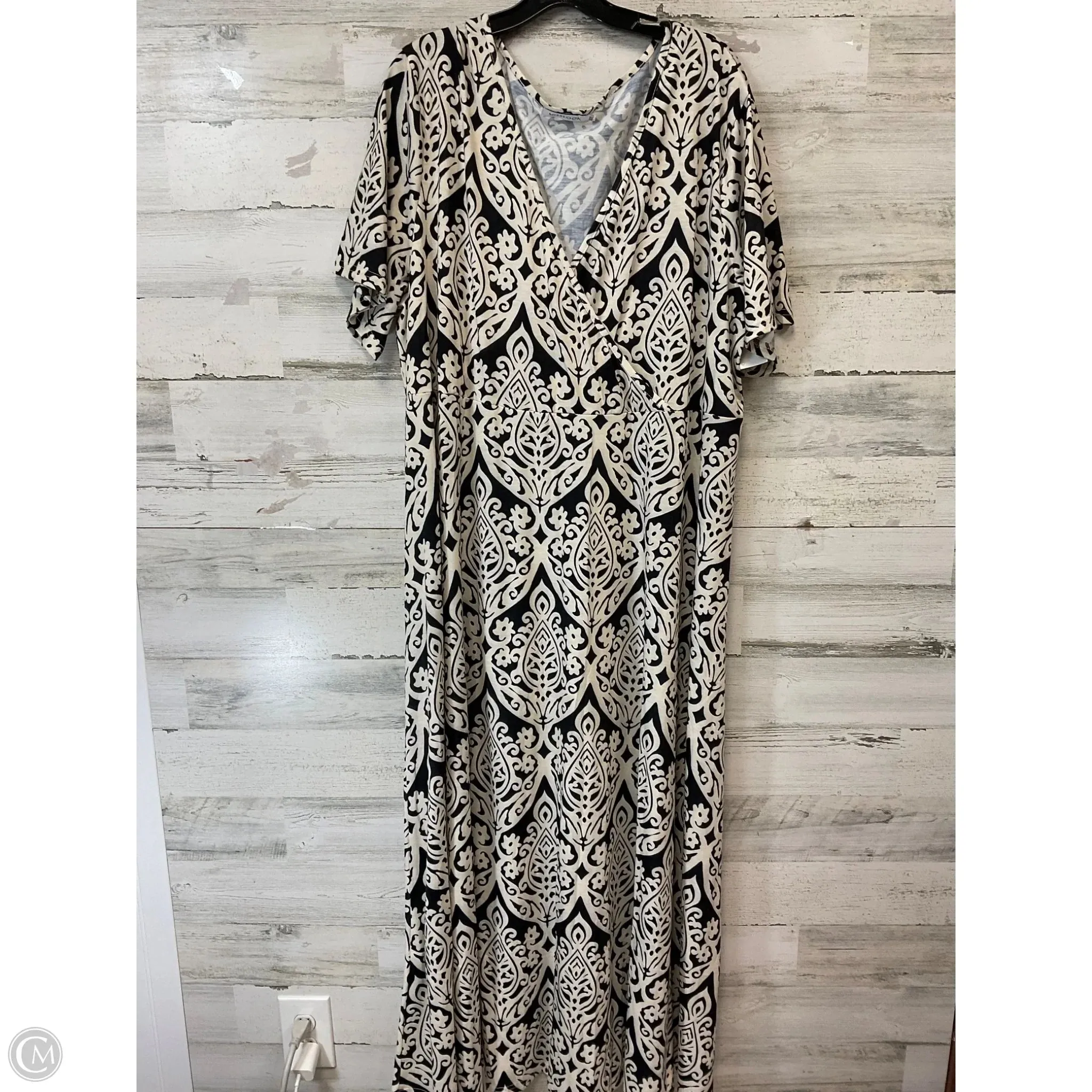 Dress Casual Maxi By Misslook In Black, Size: 4x
