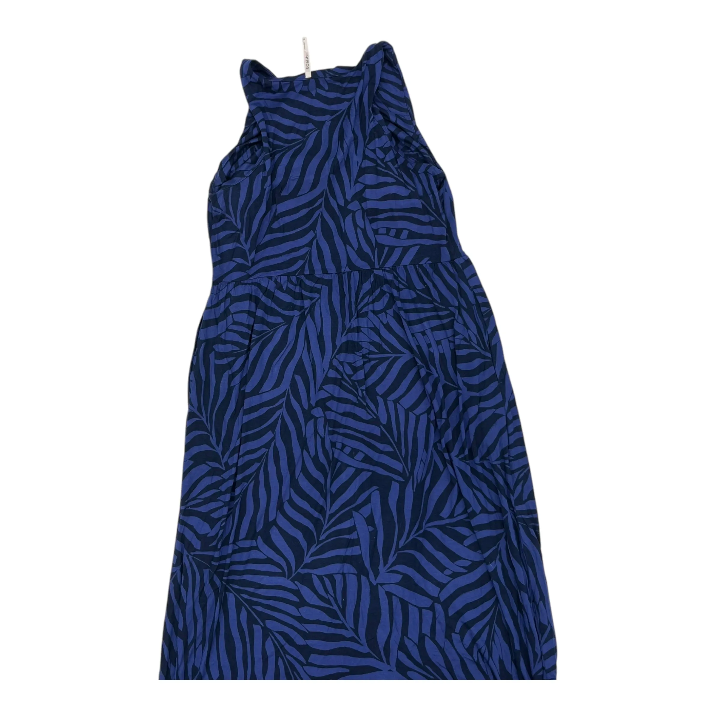 Dress Casual Maxi By Soma In Black & Blue, Size:Xl