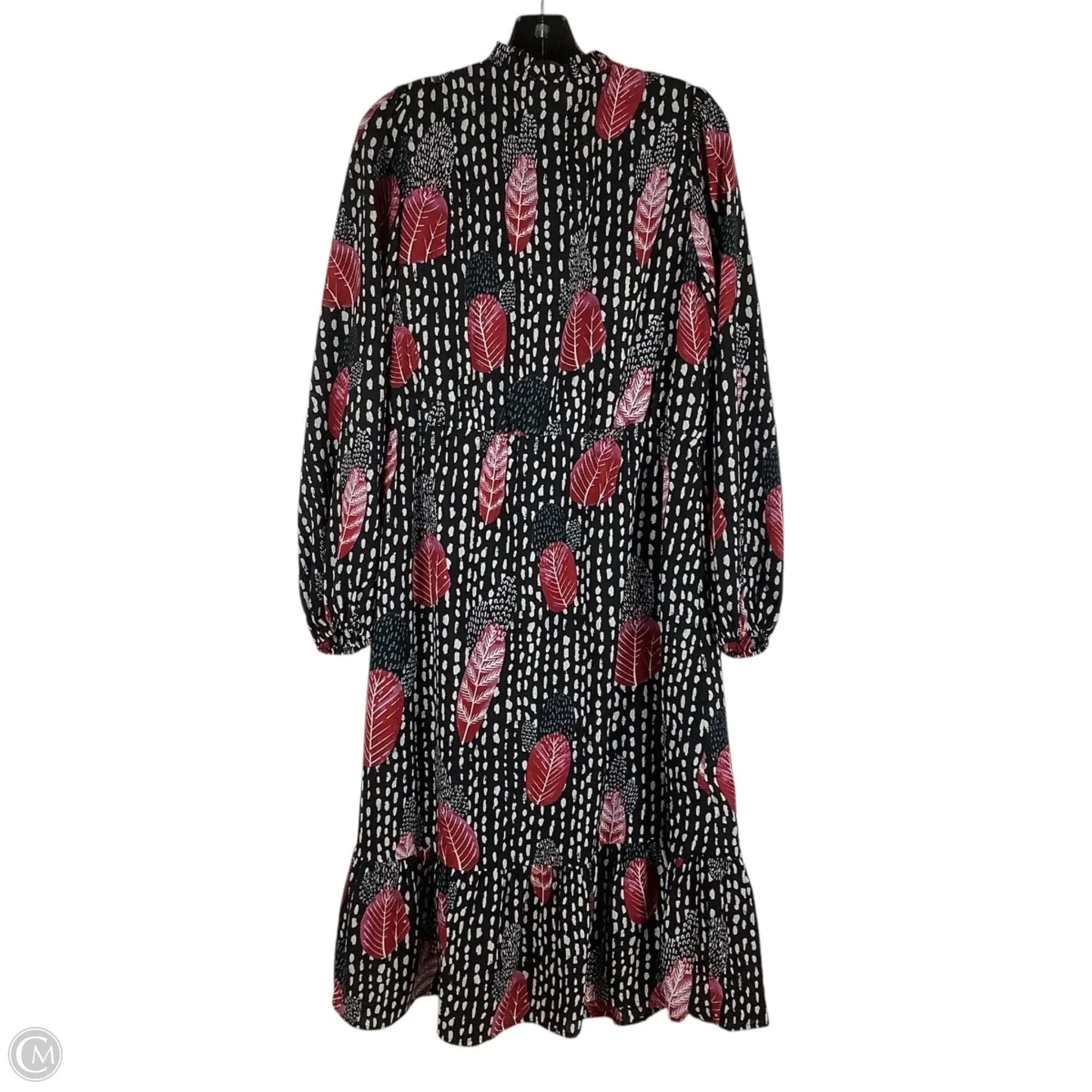 Dress Casual Midi By Jade In Black, Size: M