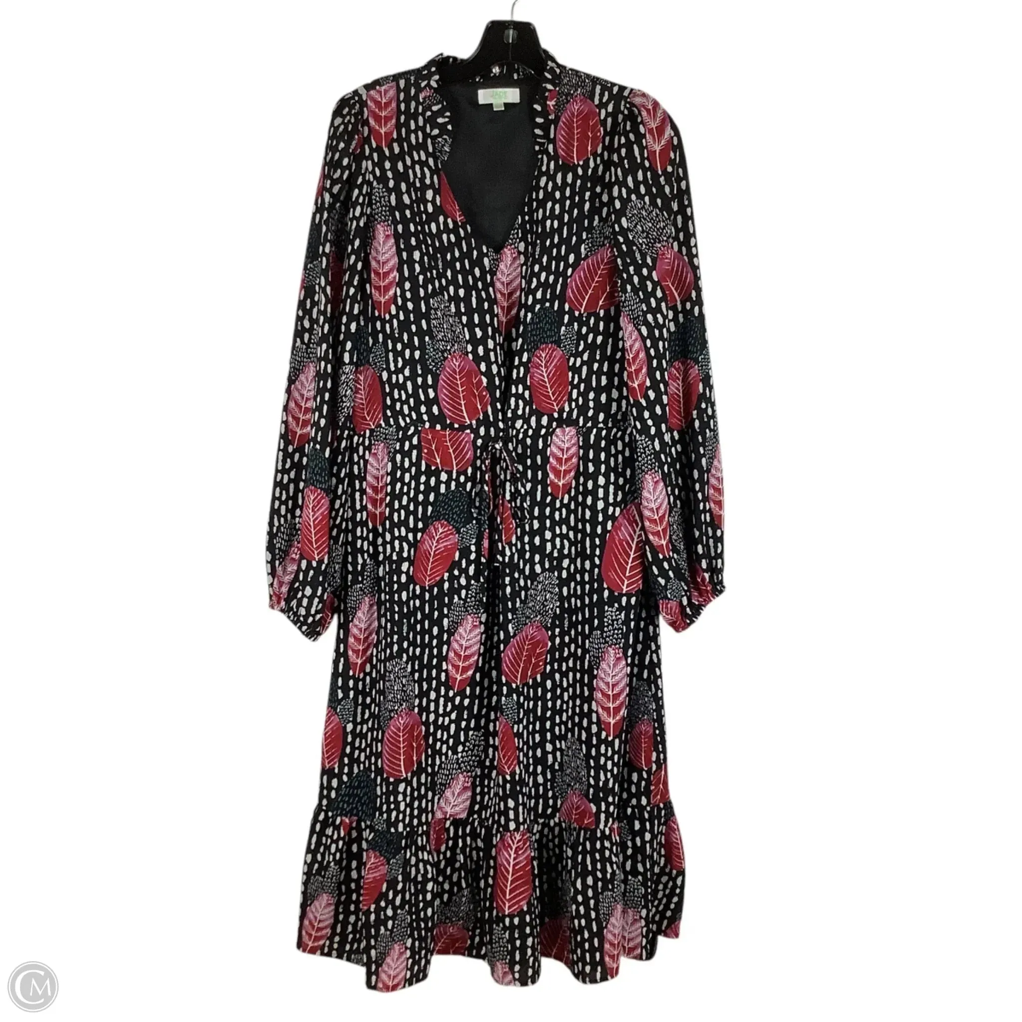 Dress Casual Midi By Jade In Black, Size: M
