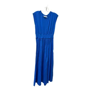 Dress Casual Midi By Loft In Blue, Size:S