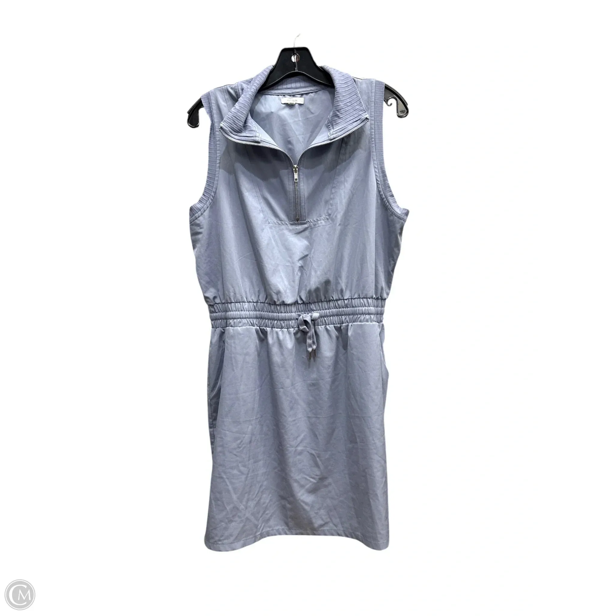 Dress Casual Midi By Maurices In Blue, Size: L