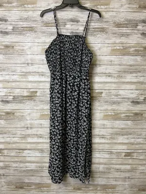 Dress Casual Midi By Shein In Black & White, Size:3