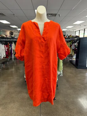 Dress Casual Short By Banana Republic In Orange, Size:S