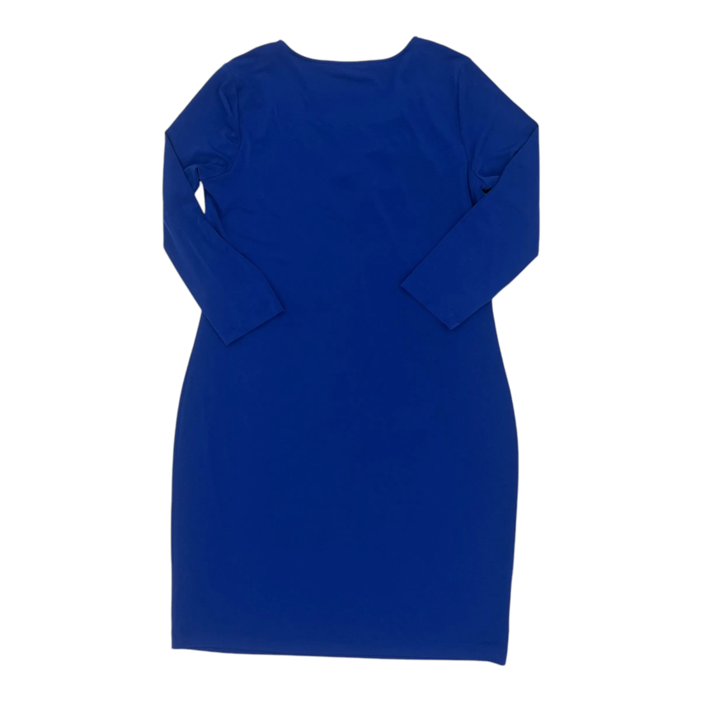 Dress Casual Short By Calvin Klein In Blue, Size:12