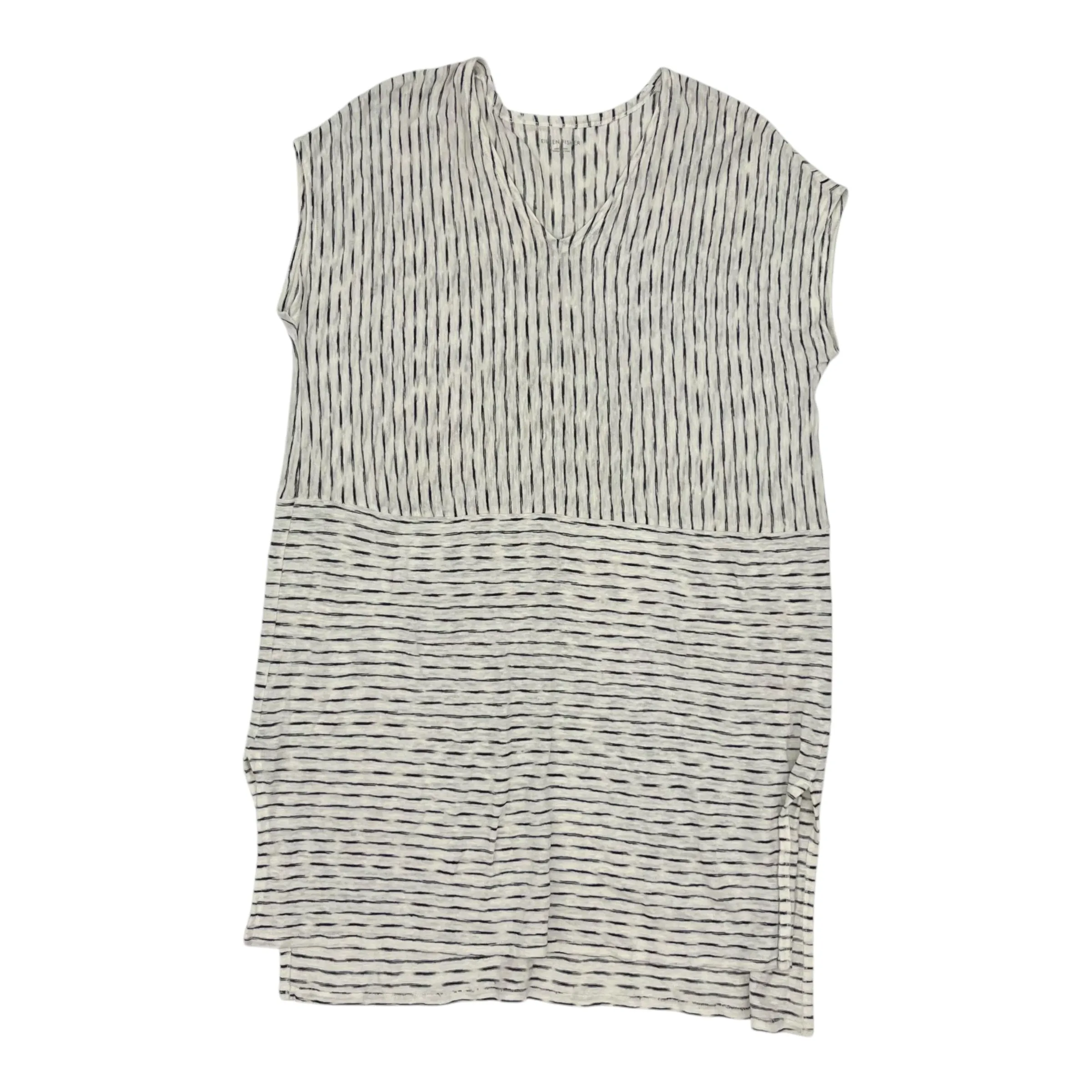 Dress Casual Short By Eileen Fisher In Cream, Size:Sp