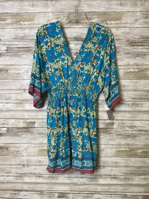 Dress Casual Short By Natural Life In Blue & Green, Size:M