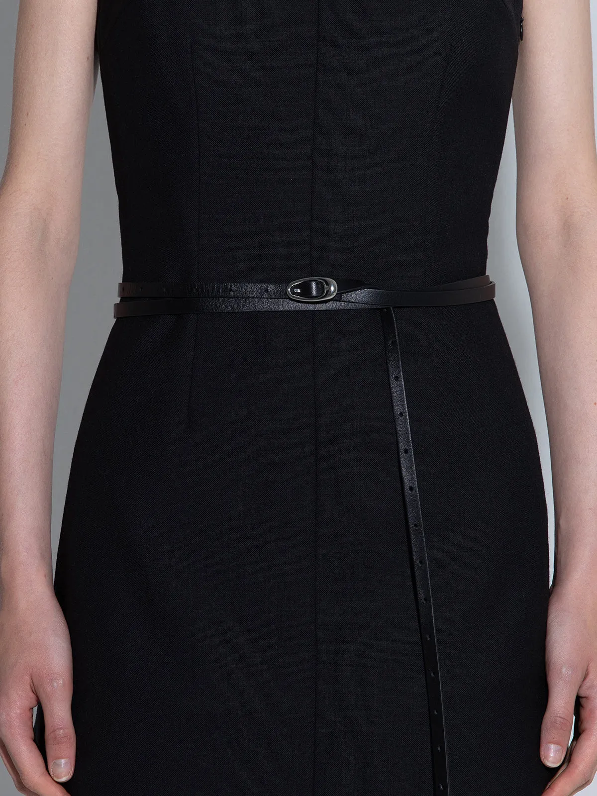 Ellie Double-Wrap Leather Belt