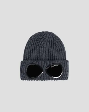 Extra Fine Merino Wool Goggle Beanie Forged Iron