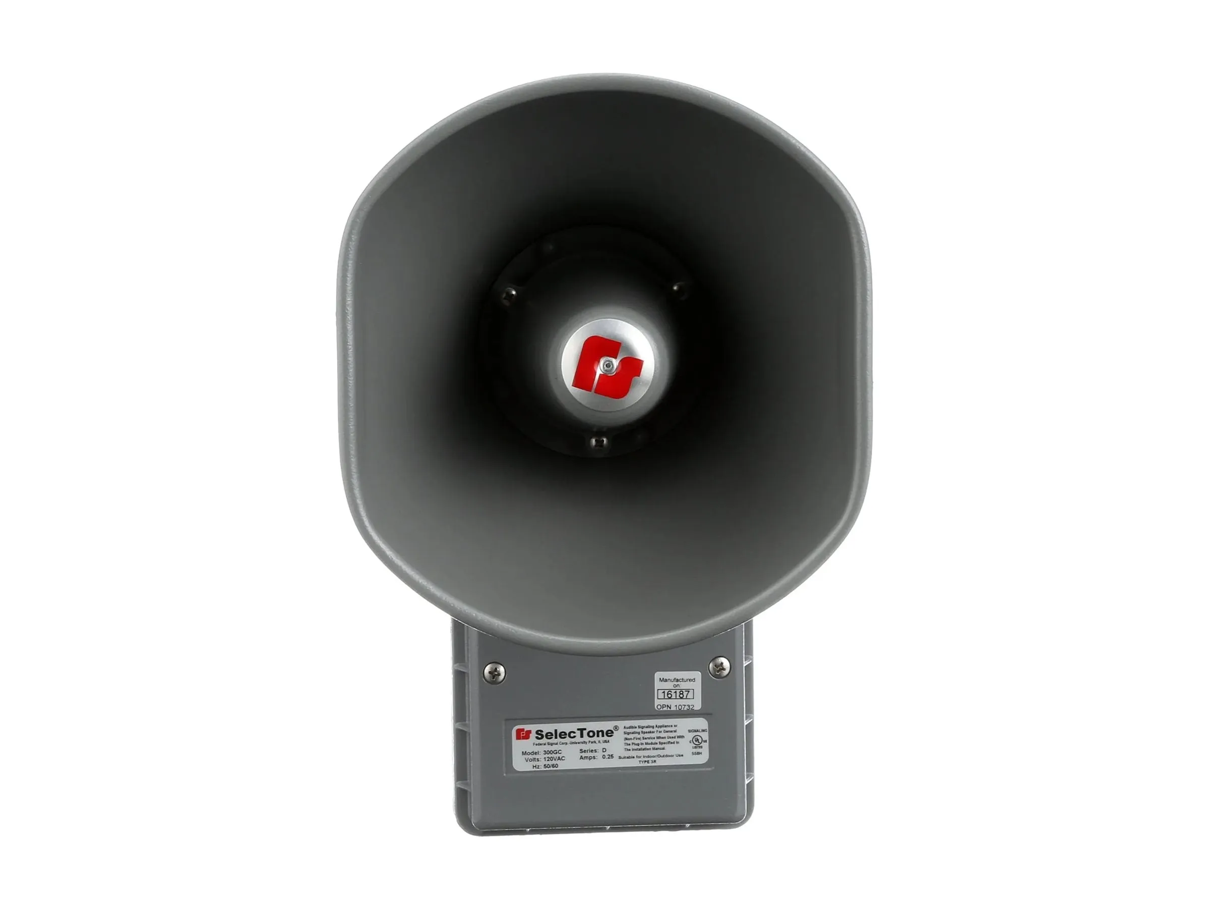 Federal Signal SelecTone 300GC - Speaker - 15 Watt - gray 300GC-120