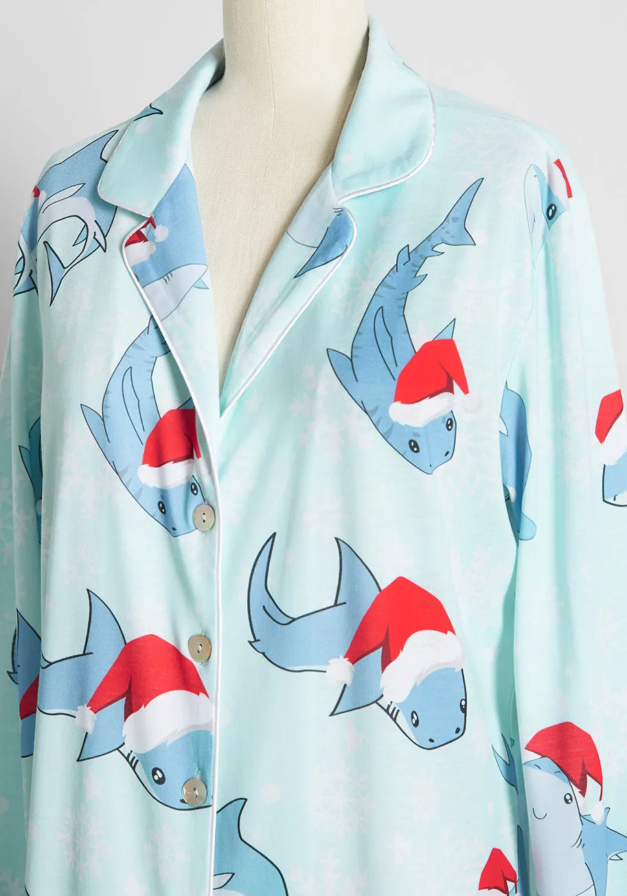 Fiercely Festive Sleep Shirt