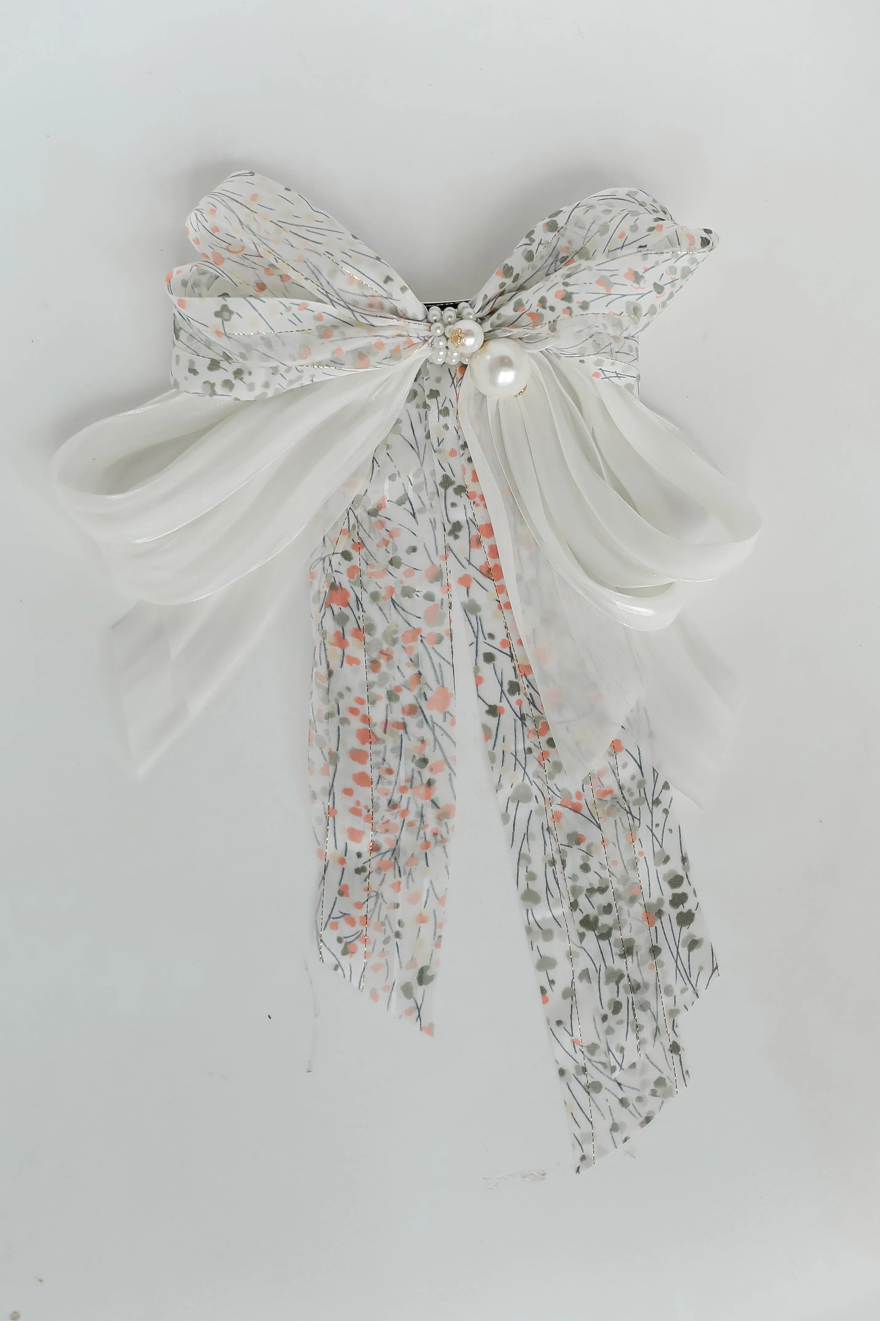 FINAL SALE - Glowing Personality Floral Bow Hair Clip