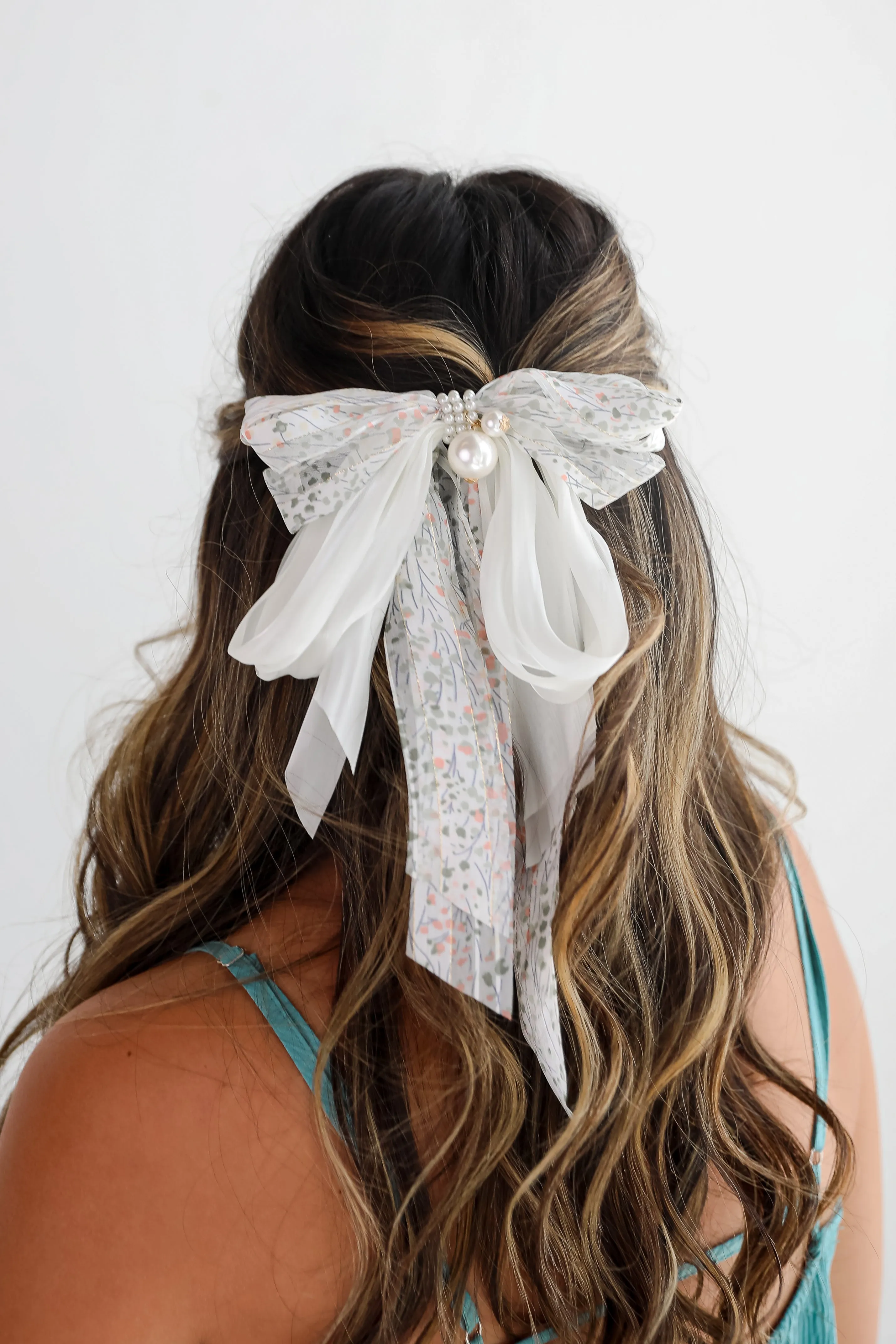 FINAL SALE - Glowing Personality Floral Bow Hair Clip