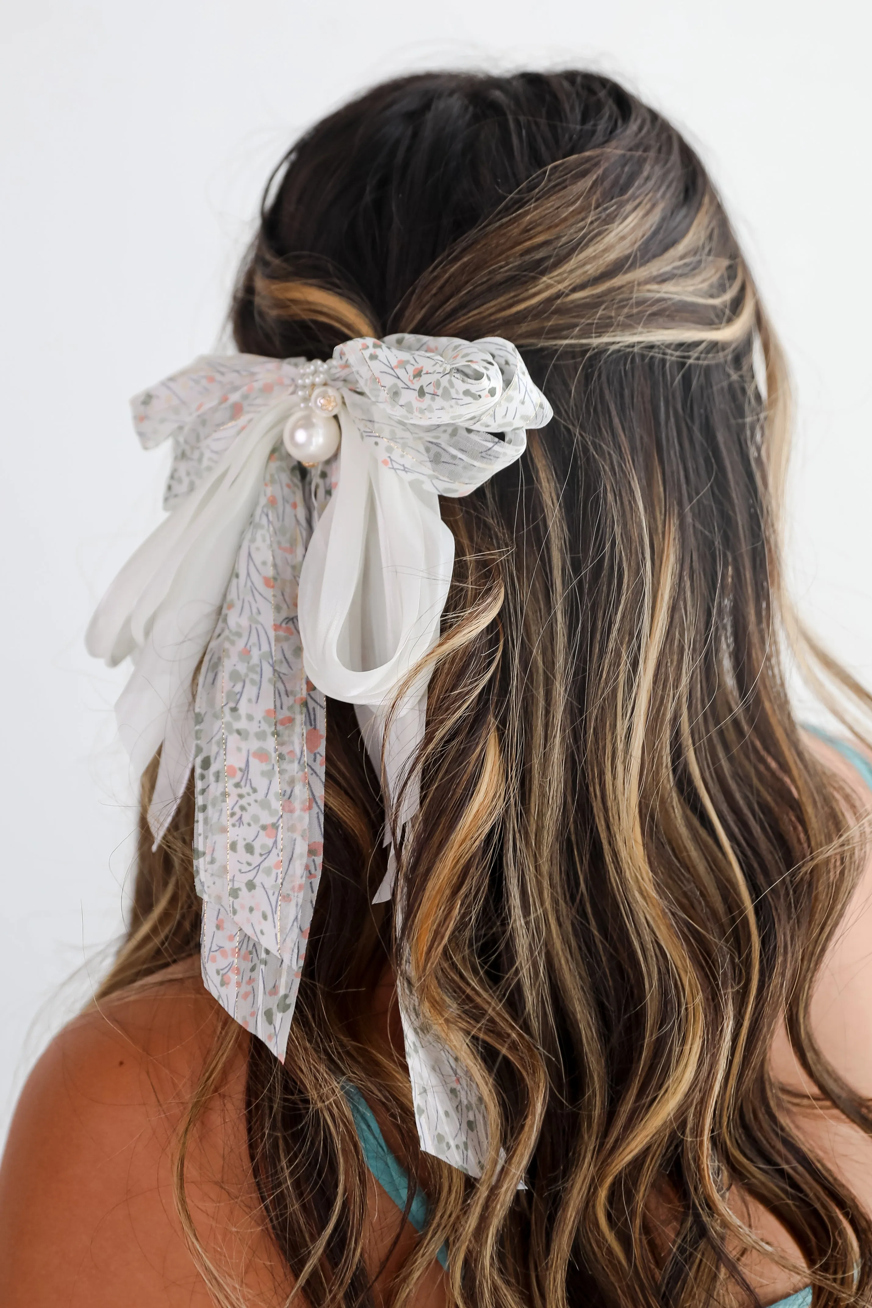 FINAL SALE - Glowing Personality Floral Bow Hair Clip